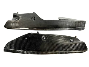 2015-2019 Yamaha R1 R1S Taylor Made Racing Carbon Fiber Exhaust Covers Belly Pan - Picture 1 of 16