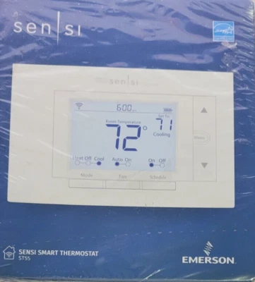 Emerson Sensi ST55 Thermostat Works with Amazon Alexa, Google Assistant and Appl - Image 1 of 4