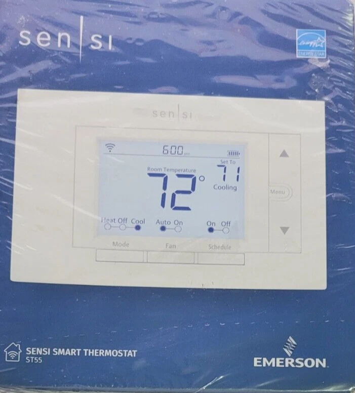 Emerson Sensi ST55 Thermostat Works with Amazon Alexa, Google Assistant and Appl - Image 1 of 4