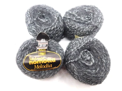 4 W. GERMAN SCHACHENMAYR NOMOTTA  MELODIA YARN, 1.75 OZ EACH, MOHAIR BLEND - Image 1 of 4