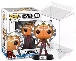 Star Wars Funko POP 268 AHSOKA Vinyl Bobblehead Figure The Clone Wars PROTECTOR - Picture 1 of 12