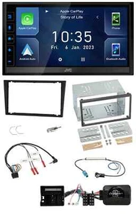 JVC DAB Bluetooth Lenkrad USB 2DIN Autoradio für Opel Corsa C Tigra Vectra C cha - Bild 1 von 14