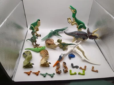 LOTE DE PIEZAS DE DINOSAURIOS LEGO MUNDO JURÁSICO  Foto 1 de 4