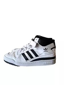 Adidas Originales Forum Zapatos Para Hombres Talla 10 Blanco Negro Zapatillas altas EVH 791004 - Imagen 1 de 13