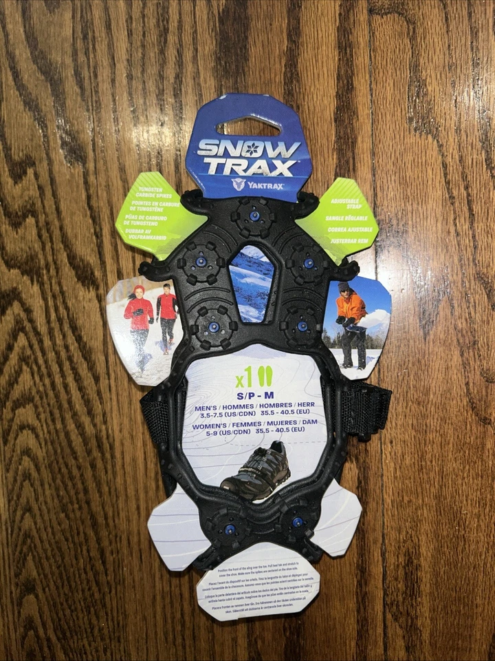 Snow Trax SnowTrax by Yaktrax Traction Gear for Shoes and BOOTS S-m