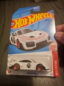 HOT WHEELS 2021 RED EDITION PORSCHE 935 WHITE TARGET EXCLUSIVE SEALED ON CARD - Picture 1 of 6