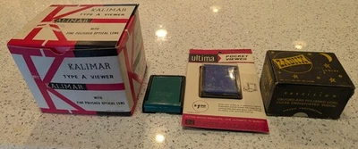 Visores de diapositivas vintage surtidos Foto 1 de 4