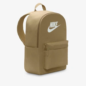 Nike Heritage Backpack School Book Laptop Bag Unisex DC4244 297 Beige White - Picture 1 of 7