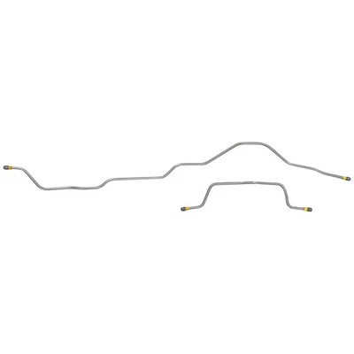 Líneas de freno de eje trasero freno de tambor 1995-01 Jeep Cherokee XJ OE acero 2 piezas Foto 1 de 4