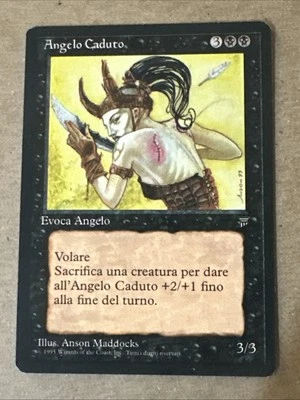 Fallen Angel  X1 Italian Legends Played Condition See Front/back Pics - Image 1 of 4
