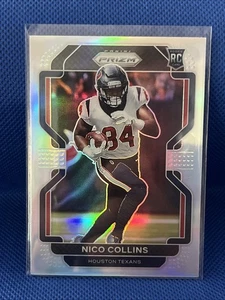 2021 Panini Prizm NICO COLLINS Silver Variation RC #V-360 TEXANS SP - Bild 1 von 2