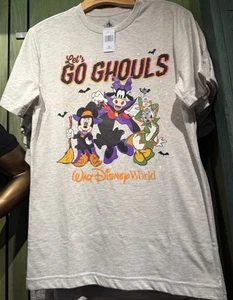 Disney Parks 2025 Halloween Let’s Go Ghouls T Shirt Large WDW Minnie Daisy NEW - Picture 1 of 2