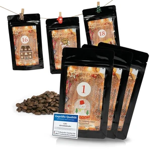 C&T Kaffee Adventskalender 2025 24 Bohnenkaffees aus aller Welt - Foto 1 di 12