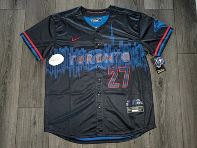 🚨 Camiseta deportiva para hombre Vladimir Guerrero Jr #27 Toronto Blue Jays Connect City grande Foto 1 de 3