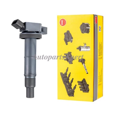 90919-02243 适用于丰田 RAV4 2002 - 2003 2.4L U5052 1 件原始设备制造商 NGK 点火线圈 — 第 1/4 张图片