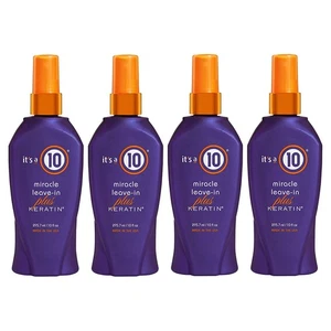 It’s A 10 Miracle Leave-In Plus Keratin 10 Oz  - 4 Pack - Picture 1 of 3