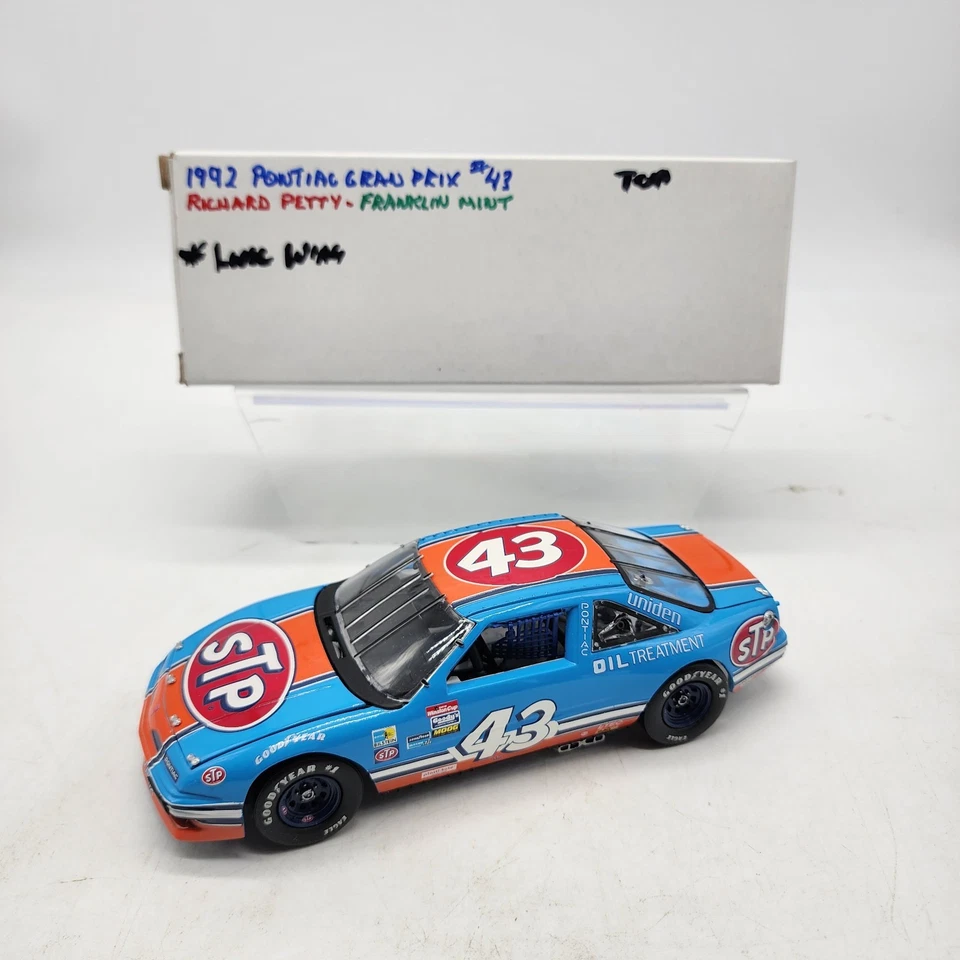 Franklin Mint Ричард Петти No43 STP 1992 Гран-при 1:24 NASCAR редкая БЕЗ КОРОБКИ - Изображение 1 из 4