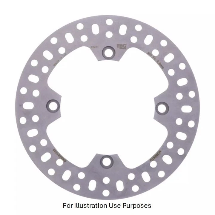 Disco de freno trasero sólido EBC MX/ATV RLHS para Husqvarna SM 570 R 4 pernos disco 2001 Foto 1 de 2