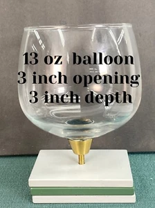 Ich bin Edgar Berebi ist mein neuer 13 Unzen Ballonschale für meinen Stiel Kristall - Bild 1 von 4