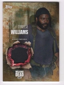 Walking Dead season 5 costume card Tyreese Williams (b) rust parallel 53/99 - Picture 1 of 1
