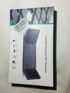 Travel Bluetooth Foldable Portable Keyboard Touch Pad For Macbook PRO Laptop - Picture 1 of 2