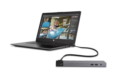 NEW HP ZBook 150W Dock Docking Station with Thunderbolt 3 USB-C 2x DP LAN 4K - image 1 of 3