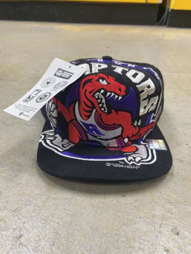 New ListingRare Vintage 1994 Toronto Raptors “The Game” Big Logo snapback hat Nwt Rare