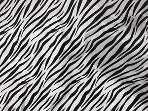 Off White Taffeta W/black Flocking Velvet Fabric 60” Width Sold By The Yard - Picture 1 of 2