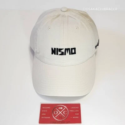 Genuine OEM NISMO Old Logo Hat White 40th Anniversary New JDM Baseball Cap Rare - Image 1 of 4