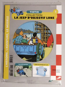 La Jeep d'Objectif Lune - Collection Tintin Hachette - N°1 + fascicule
