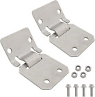 Golf Cart Seat Hinge Plate Set with Screws for Club Car DS 1979-Up Golf