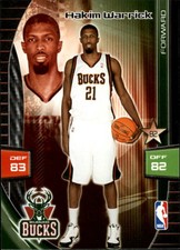 2009-10 Adrenalyn XL Milwaukee Bucks Basketball Card #282 Hakim Warrick