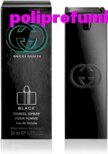 GUCCI Guilty Blach Travel Spray pour Homme Edt 30ml - Bild 1 von 1