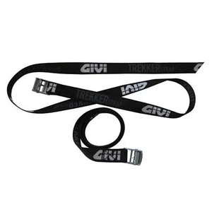 Paire Sangles Port Chargé 100kg Givi S350 CM 170 Pièces 2 pour Sac Moto Noir - Picture 1 of 1
