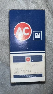 Filtro de combustible AC Delco GF513, 1985-89 Chevy-Geo Spectrum, 87 y 89 Subaru Foto 1 de 4