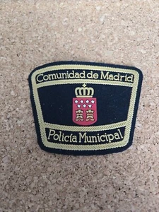 Alter Aufnäher * Patch ➔ Policia Municipal Madrid ➔ *aus Sammlung* ➔ - Bild 1 von 2
