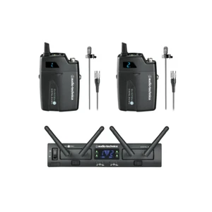 Audio-Technica ATW-1311/L System 10 PRO Wireless System - Dual Lavalier Mics - Picture 1 of 5