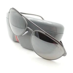Nuevas gafas de sol Prada Linea Rossa Sport SPS 55R DG1-5K0 pistola mate espejo negro - Imagen 1 de 5