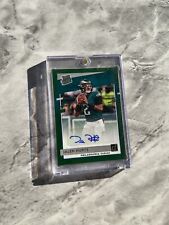 JALEN HURTS 2020 Donruss AUTO RATED ROOKIE GREEN SP RC Eagles #314 RARE