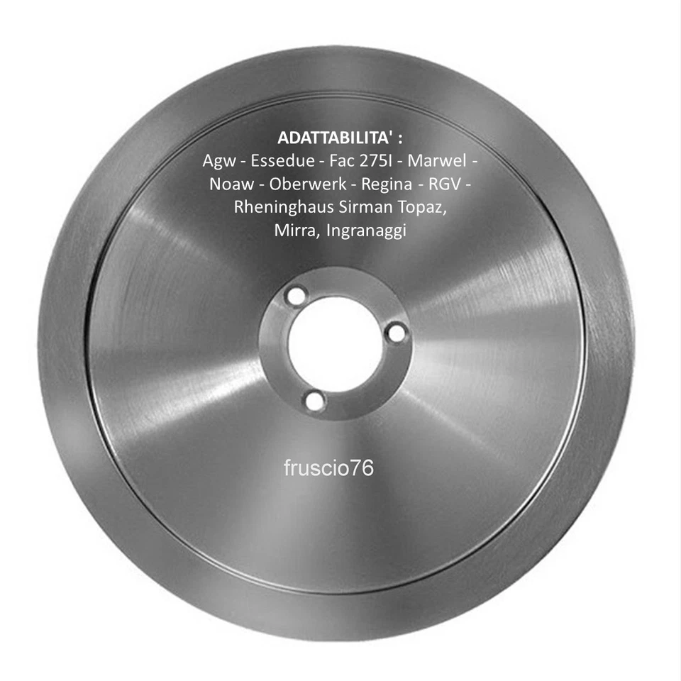 RASSPE LAMA ACCIAIO PER AFFETTATRICE STANDARD mm 275 - 27,5 cm RICAMBI NOAW