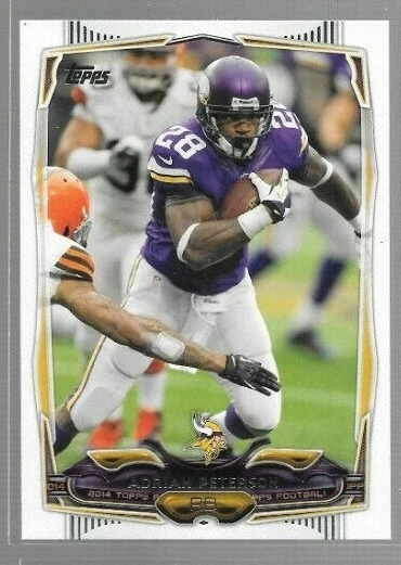 2014 Topps Adrian Peterson #51 Vikings - Image 1 of 1