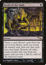 MTG - Spoils of the Vault - Mirrodin - Instant - Black