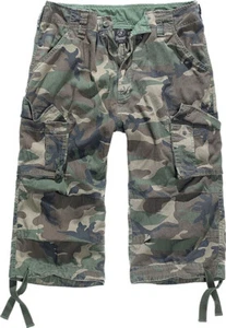 Brandit Shorts Urban Legend 3/4 Trouser in Woodland - Picture 1 of 3