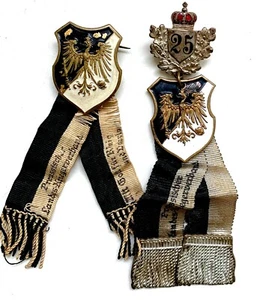 ALEMANIA PRRUSIA - Orden de la Federación Nacional de Guerreros de Prusia - 2 ÓRDENES - Imagen 1 de 2