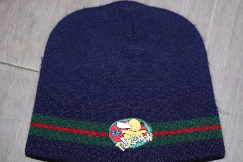 DE COLECCIÓN POKEMON PSYDUCK GORRO JUVENIL GORRA INVIERNO 2000 NINTENDO TALLA 4-7 RARO Foto 1 de 4