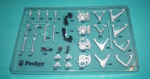 Pocher Lamborghini Aventador LP 700-4 1/8 Metal Suspension Parts Etc. - Picture 1 of 2
