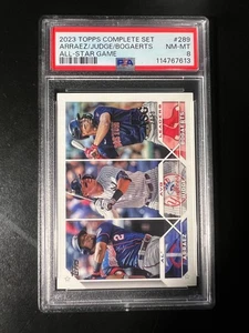 2023 Topps Factory Set All-Star Game #289 Luis Arraez Judge  Bogaerts PSA 8  - Picture 1 of 2