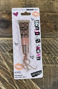 MEAN GIRLS X REVOLUTION LIP GLOSS/ LIMITED EDITION "GRETCHEN” NUDE PEACH - Picture 1 of 5