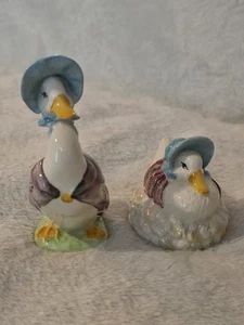 Beatrix Potter Jemima Puddleduck (BP-3b) und Jemima 1983 Version - 2er Set - Bild 1 von 3