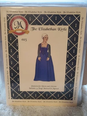 Margo Anderson's Historic Costume Elizabethan Kirtle Pattern #023 - Image 1 of 4